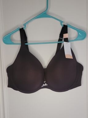 Lane Bryant Smooth Boost Plunge Bra - Brown